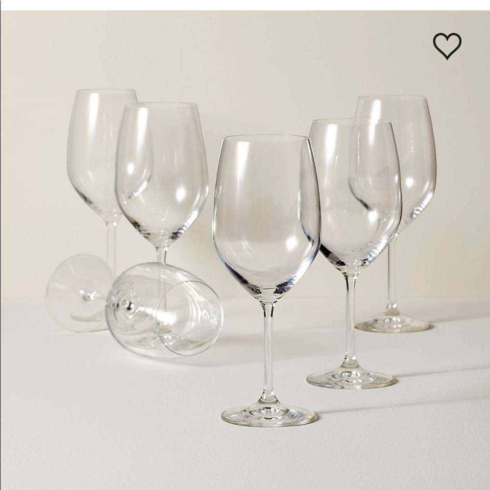 Lenox Tuscany Crystal White Wine Glass Set
